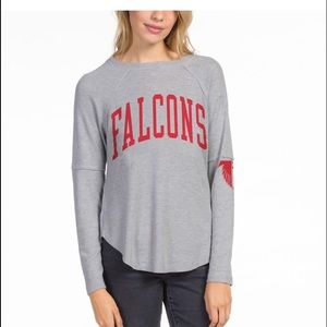Atlanta Falcons Gray Long Sleeve Thermal Tee